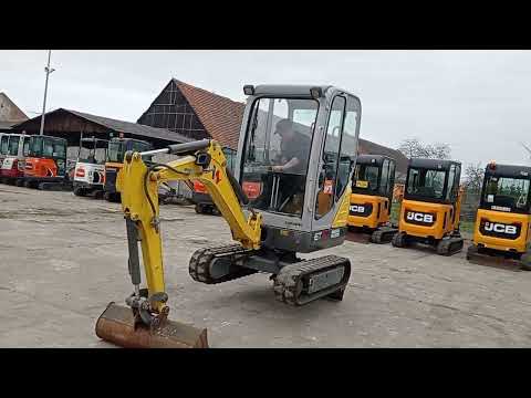 Mini koparka WACKER NEUSON ET 16 , 2018 rok