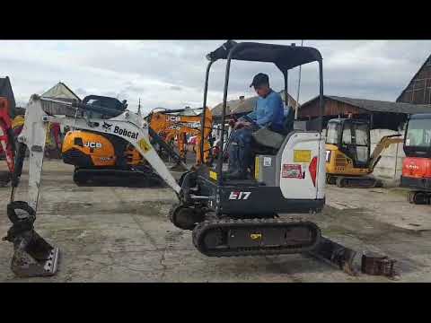Mini koparka Bobcat E 17 , 2018 rok OTWARTA