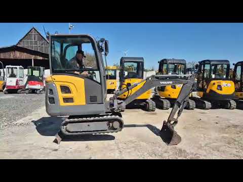 Mini koparka VOLVO EC15 D , 2017 rok
