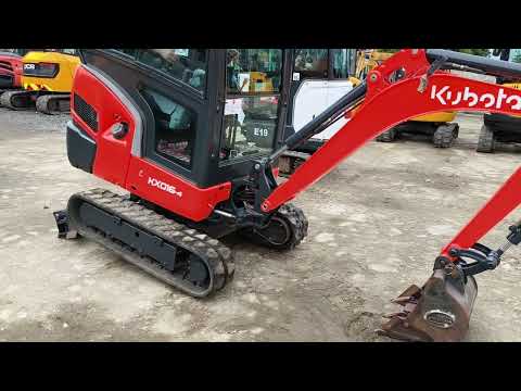 Mini koparka KUBOTA KX016-4 , 2017 rok