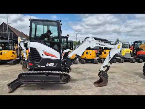 Mini koparka Bobcat E 26, 2023 rok/MAŁY PRZEBIEG !