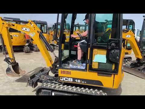 Mini koparka JCB 16 C -1 , 2023rok