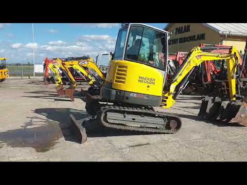 Mini koparka WACKER NEUSON EZ 26 , 2022 rok WERSJA DEMO