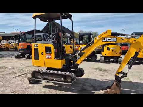 Mini koparka JCB 16 C -1 , OTWARTA , 2021 rok