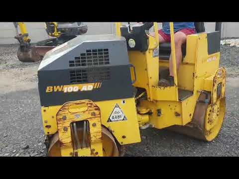 Walec drogowy BOMAG BW 100 , 2008 rok