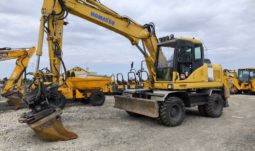 Koparka kołowa KOMATSU PW 160-7E +ROTATOR , 2009 rok