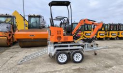 Mini koparka JPC KV 12 OTWARTA , 2025 rok NOWA + PRZYCZEPKA